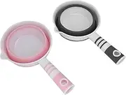Foldable Water Ladle, Collapsible Water Scoop Dipper, Folding Bath Spoon Ladle, Space Saving for Kitchen Bathroom