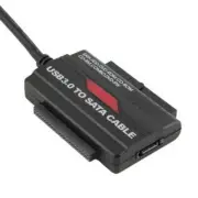 USB 3.0 to IDE SATA Cable Converter with Power Adapter High Speed