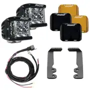 Rigid 46808 D-SS PRO Driving White Square LED Lights Pair Kit for 2022-24 Tundra