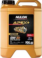 Nulon APEX+ 0W-30 Performance C2 Engine Oil 10L Full Synthetic APX0W30C2-10