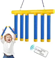 KBIBCK Game Toy with Falling Sticks, Catch Sticks Game, Drop Stick Game, Catching Game with Adjustable Falling Speed, Remote Control, Hand-Eye Coordination for Children