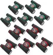 Mini Binoculars Compass for Boys and Girls 10pcs Children's Outdoor Toy Telescope Educational for Boys Girls Random Color