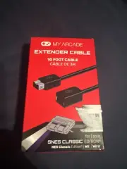 My Arcade - 10 ft. Extender Cable for NES Classic & SNES Classic Ed,