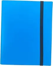 Generic 360 Trading Card Binder, Business Card Holder Card Sleeves Side Loading Pocket Binder Cards Albums Folder for MTG Sports Cards Game Card , Blue