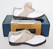 Foot Joy CAPE COD Collection Golf Shoes 98674 Women’s Softspike White Size 6 M