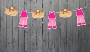 Pancake and Pajamas Garland, Pancake Banner, Pancake Party Decoration