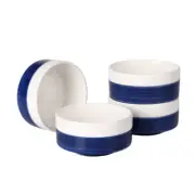 Ceramic Bowls Set of 4 Dishwasher Microwave Safe Cereal Soup Salad Rice Noodle
