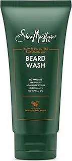 SHEA MOISTURE Maracuja Oil & Shea Butter Beard Wash Deep Clean & Refresh for Men - 6 oz Cleanser, 177.44 millilitre