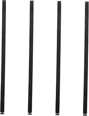 MOBUTOFU 4pcs Balcony Vegetable Box Accessories Space Saving Planter Box Brackets with Pull Rod for Railings Easy to Install Portable and Adaptable Garden Bed Planter