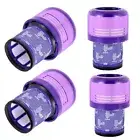 4-Pack V11 Vacuum Filter Parts Compatible with Dyson V15 Detect Cordless Vacuum