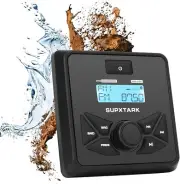 Waterproof Marine Stereo-Bluetooth, Boat Digital Media MP3 Player, AM/FM Radio