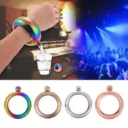 Portable Flask Bracelet Wine Shaker Hip Flask Bottle Alcohol Drinkware Gadgets