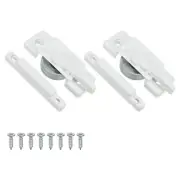 2pack Window Sash Locks Middle Hole Sliding Cam Sash Locks with Rectangle Keeper