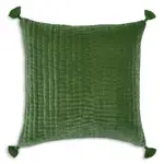 John Robshaw Velvet Moss Decorative Pillow