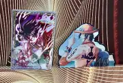2 Pieces 3D Lenticular Motion Car Sticker Decal Monkey D. Luffy