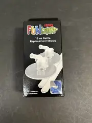 NEW 2pk Thermos FUNtainer 12oz Bottle Replacement Straws And Spouts