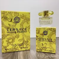 在飛比找蝦皮購物優惠-【克里夫香水】Versace 凡賽斯香愛黃鑽女性淡香水30m