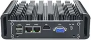 Micro Firewall Appliance,Industrial PC,VPN,Router PC,Fanless Mini PC Intel I7-4600U,Dual 1000Mbps LAN,VGA,HDMI,COM,USB3.0,WiFi,8GB RAM 128GB SSD