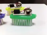 50x BRISTLEBOT Kit - Build a DIY ROBOT w/ Vibrating Pager Motor & Toothbrush