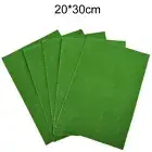 Faux Turf Grass Fairy Nylon Grass Fairy House 20*30cm 5Pcs Accessory Artificial