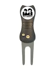 Home Alone Wet Bandits Golf Ball Marker + Switchblade Divot Tool