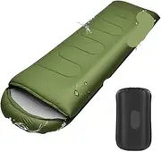 Outdoor Sleeping Bag, Sleeping Bag, Waterproofs for Adults with Compression Sack for All Season Camping, Hiking, Tent, Travel for Camping