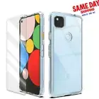 Shatterproof Tempered Glass Screen Protector TPU Case fit Google Pixel 4a 5G USA