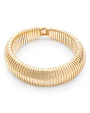 Aqua Snake Chain Flex Bracelet - Exclusive