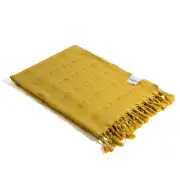 Stonewashed Turkish Bath & Beach Towel –100% Organic Turkish Cotton - Soft, L...