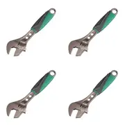 8/10/12/15inch Adjustable Wrenches Universal Spanners Household Enlarge Open