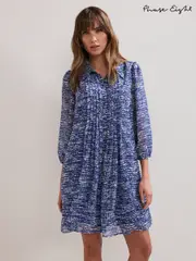 Phase Eight Blue Darley Tunic Dress (H70438) | $228