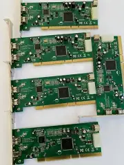 SET OF 5 x Firewire800 adapters with TSB82AA2B OHCI and TSB81BA3D chips