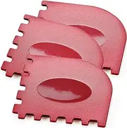 3 Set Plastic Grill Pan Scraper Tool for Griddle Cleaner and Cast Iron Accessories - Kitchen Cleaning Tool Kit