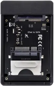 Cfast to USB-C USB3.0 & SATA Card Adapter 2.5" Case SSD HDD Cfast Card Reader fo