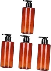 TOVINANNA Ml Press Type Empty Shampoo Bottles Set of Lotion Storage Bottles for Home Hotel