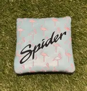 RARE NEW Taylormade EP Vault Spider X Flamingo Mallet Putter Headcover