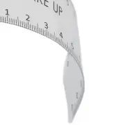 Eyebrow Stencil Ruler Accurate Eyebrow Template Measuring Ruler Reusable DIY MUF