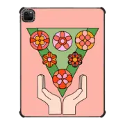 iPad Pro 12.9-inch (5th/6th gen) iPad Impact Case Flower Power by Exquisite Paradox