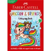 Faber Castell Unicorns & Friends 40pg Colouring Book