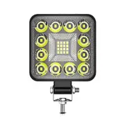 LED Work Lights for Truck Tractor, 3 Inch Square LED Light Pods Waterproof LED OffRoad Light Bar for Car Boat ATV UTV RV