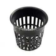 2" Black Hydroponic Net Pots Mesh Pots Baskets Aeroponic (30 pcs)