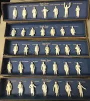Louis Marx & Co c1954 Complete Set Presidents of the United States 5 Series Plus