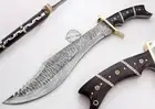 16.50" Custom Hand Made Beautiful Damascus steel Bowie Knife (2289)