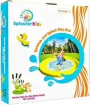 Splashin'kids 68" Sprinkle and Splash Play Mat Pad Toy for Children kids