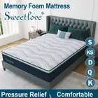 Sweetlove Mattress NO Spring Cool Gel Memory Foam Bed Queen Double King Single