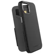 Monaco Case Armour with ELeather + MagSafe D3O Suits iPhone 14 Pro Max/ 13 Pro Max - Black