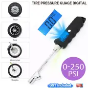 Tire Pressure Guage Digital Car Bike Truck Auto Air PSI Meter Tester Tyre Gauge