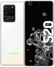 [Samsung] Galaxy S20 Ultra Dual-SIM 128GB ROM + 12GB RAM (GSM Only | No CDMA) Factory Unlocked Android 5G Smartphone (White) - International Version