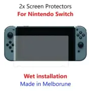 Nintendo Switch Screen Protector Genuine Smart Protection Anti-Scratch film 2Pcs