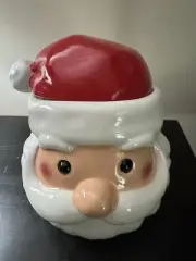 Pottery Barn Kids SANTA COOKIE JAR Rudolph The Red Nose Reindeer Collection